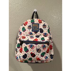 Disney Loungefly Marvel Avengers Eat The Universe Cupcakes Mini Backpack